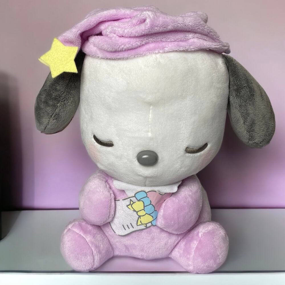 Rare Sanrio Large Pochacco Plush Happy Birthday Japan Exclusive Christmas Gift